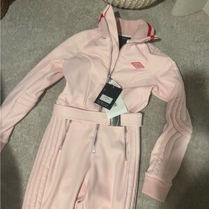 NWT Cordova Modena Pink Belted Ski Suit